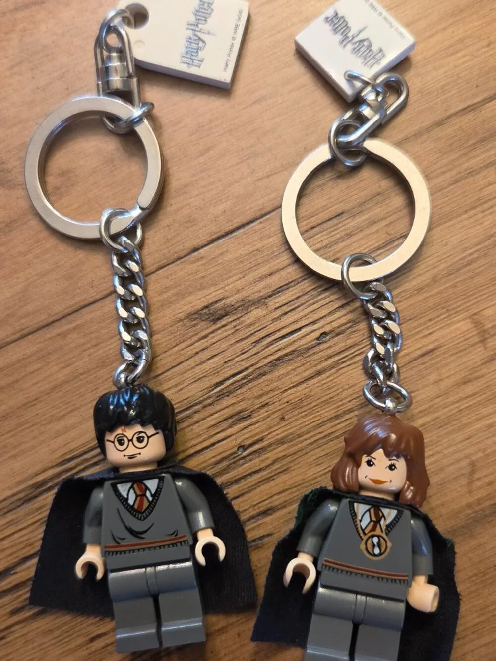 Share LEGO Harry Potter and Hermione Minifigure Keychain with Tile 2004 851030 8